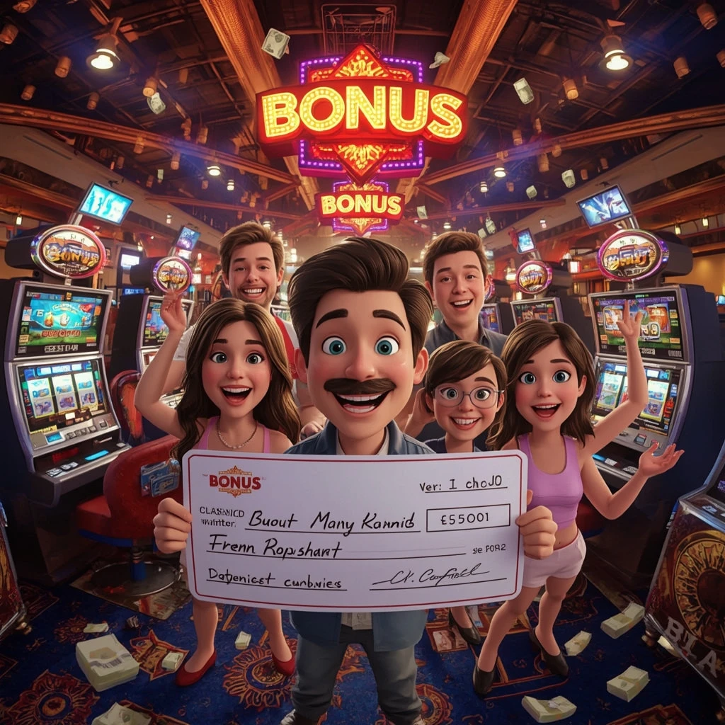 bonus dans les mains de l'homme au casino GREENLUCK CASINO